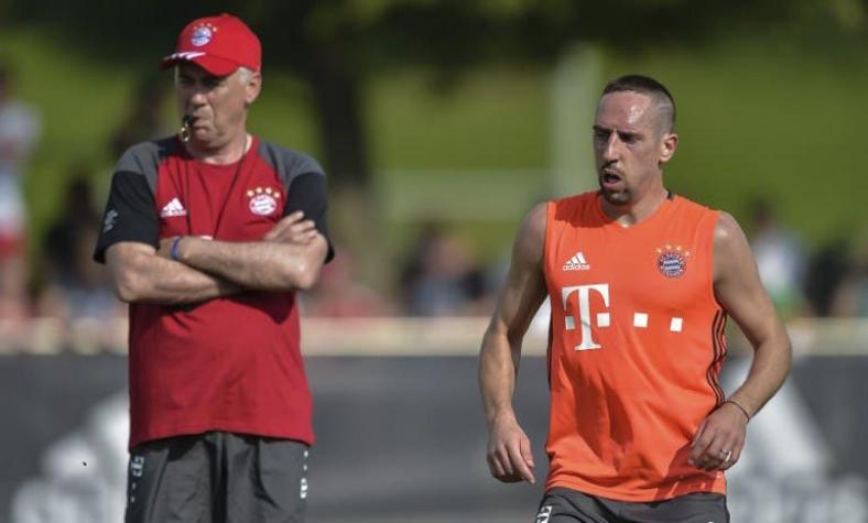 Ribery dispara contra Guardiola: "Con Ancelotti vuelvo a sentir confianza"