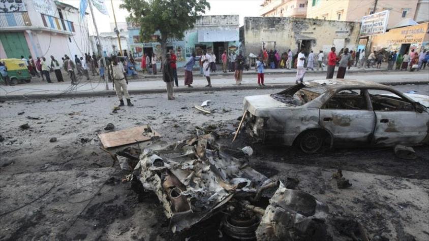 Ocho muertos en dos explosiones cerca del aeropuerto de Somalia