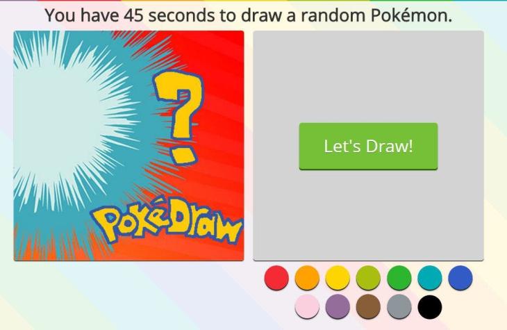 Pokedraw : 45 secondes pour dessiner un Pokémon Le jeu qui va