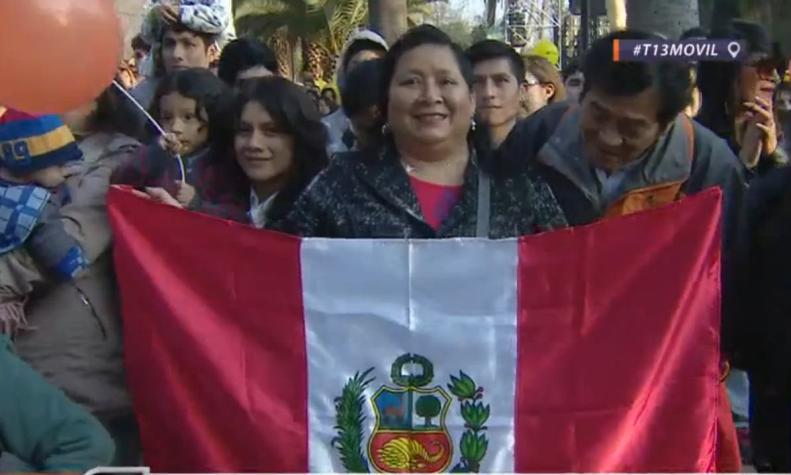 [VIDEO] Peruanos en Chile celebran sus 195 años de independencia
