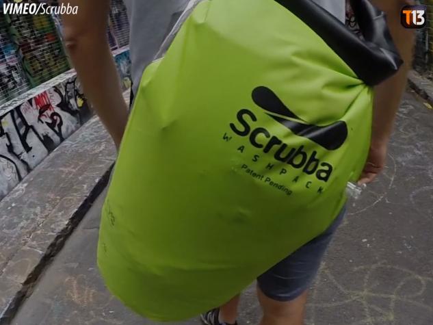 [VIDEO] Scrubba: la "mochila-lavadora" perfecta para viajes y ahorro