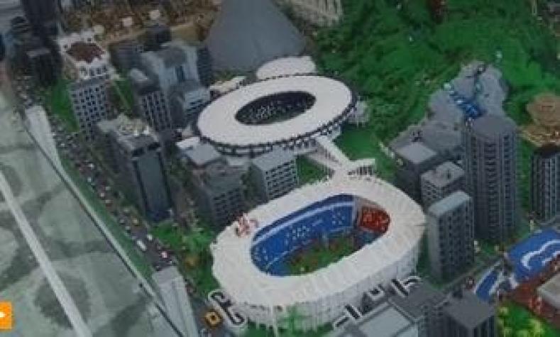[VIDEO] La sede olímpica de Río de Janeiro es recreada por Lego