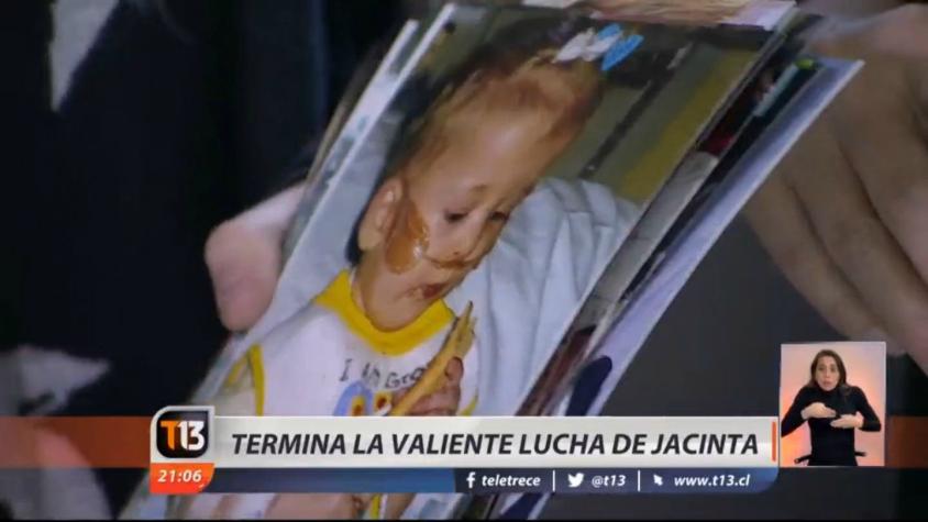 [VIDEO] Termina la valiente lucha de Jacinta Zañartu