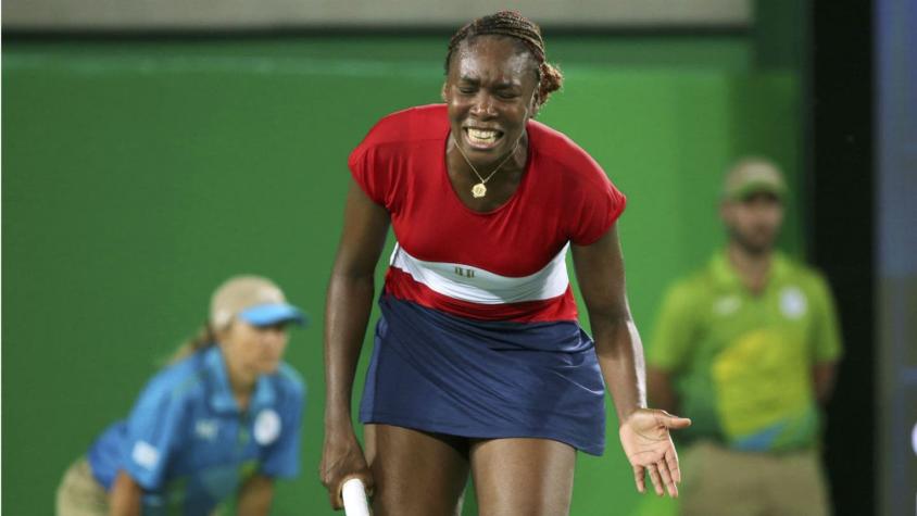 Sorpresa en el tenis olímpico: Venus Williams es eliminada en primera ronda
