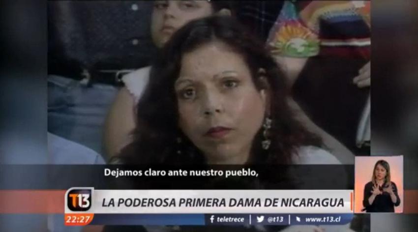 [VIDEO] La poderosa Primera Dama de Nicaragua