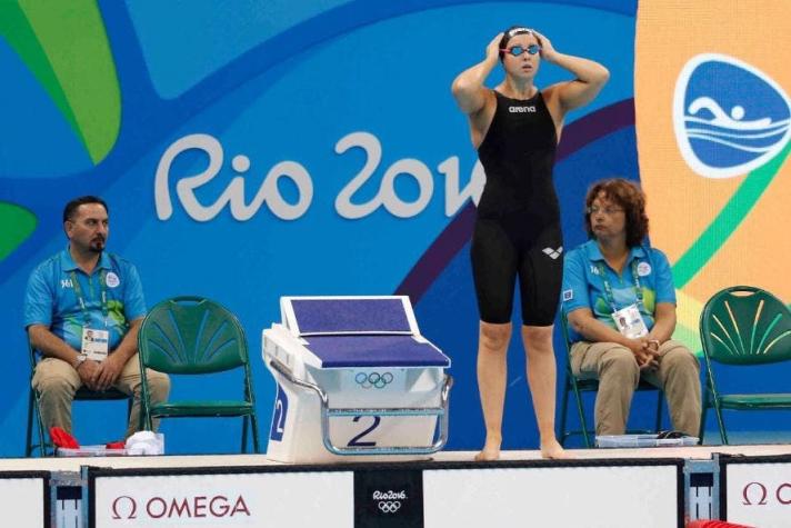 Nadadora Kristel Kobrich envía mensaje de apoyo a gimnasta Simona Castro en Río