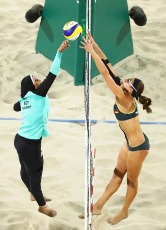 La foto del voleibol playa que se convirtió en una las imágenes de los Juegos de Río