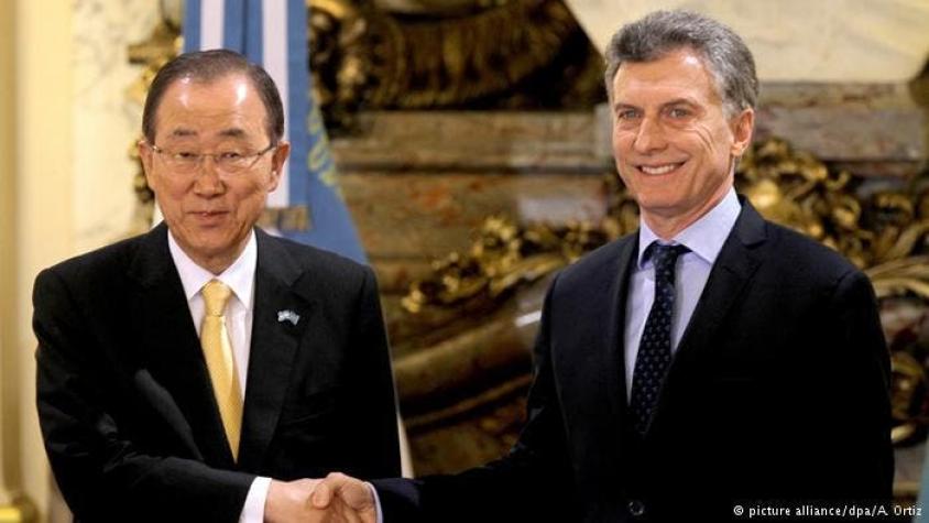 Ban agradece a Argentina por recibir a refugiados sirios