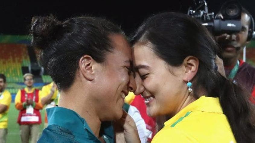 La enternecedora propuesta de matrimonio en el rugby femenino durante los Juegos de Río 2016