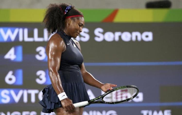 Serena Williams es eliminada en tercera ronda del torneo olímpico de tenis
