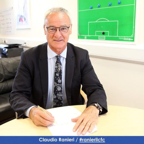 Claudio Ranieri extiende contrato con el Leicester City por cuatro años