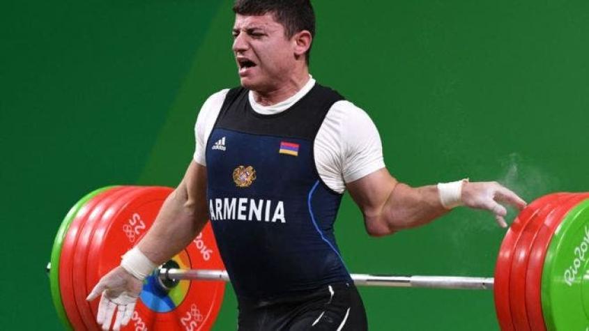 La escalofriante fractura de codo que terminó con el sueño olímpico del pesista Andranik Karapetyan