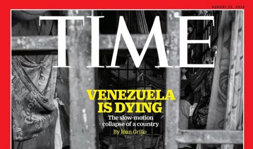 "Venezuela está muriendo": el duro análisis que trae la nueva portada de la revista "Time"