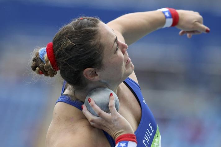 Natalia Duco termina décima en final del lanzamiento de bala en Río 2016
