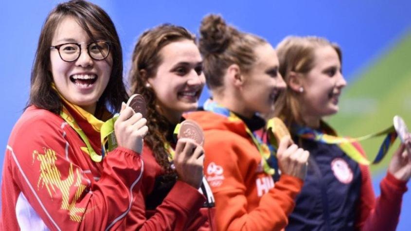 Fu Yuanhui, la expresiva y alegre nadadora china que conquistó corazones en Río 2016