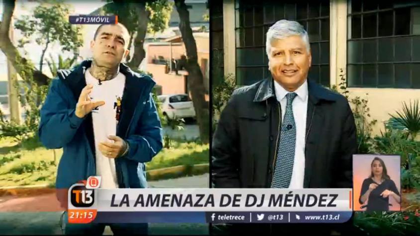 [VIDEO] El cantante y el alcalde: la amenaza de Dj Méndez