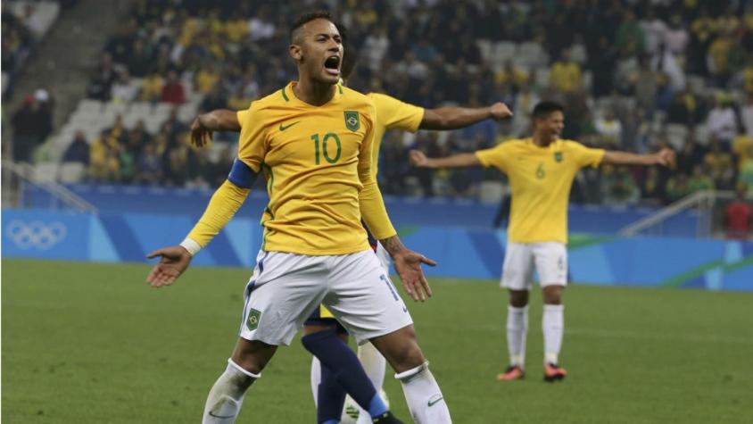 Brasil supera a Colombia en un áspero duelo y se instala en semifinales del fútbol olímpico