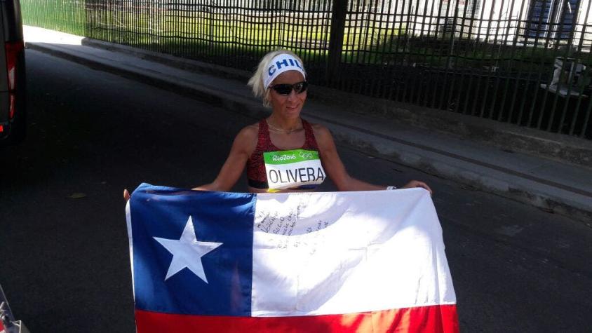 Erika Olivera tras su 5° maratón olímpica: “Viví la prueba con emoción y nudo en la garganta"