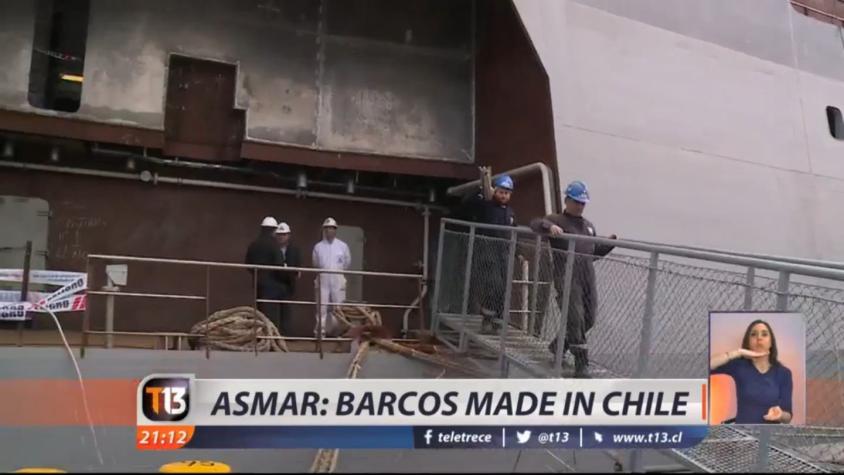 [VIDEO] Asmar: Barcos made in Chile