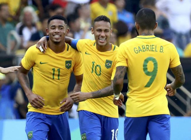 Va por el oro: Brasil golea a Honduras y avanza a la final del fútbol olímpico