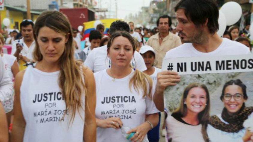 Dictan 40 años de prisión para los dos asesinos de turistas argentinas en Ecuador
