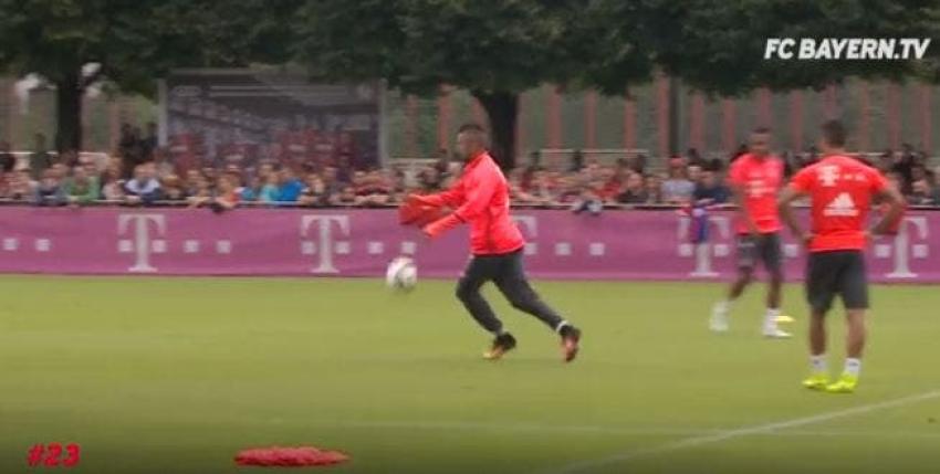 [VIDEO] El golazo de Vidal que pelea como "mejor de la pretemporada" del Bayern