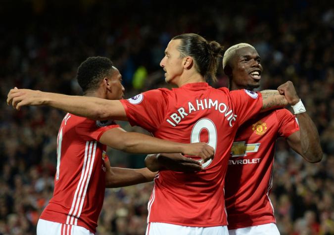 Manchester United vuelve a ganar gracias a un doblete de Ibrahimovic