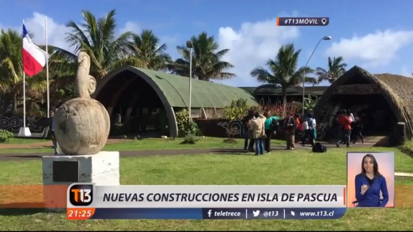 [VIDEO] Nuevas construcciones en Isla de Pascua ampliarán su conectividad