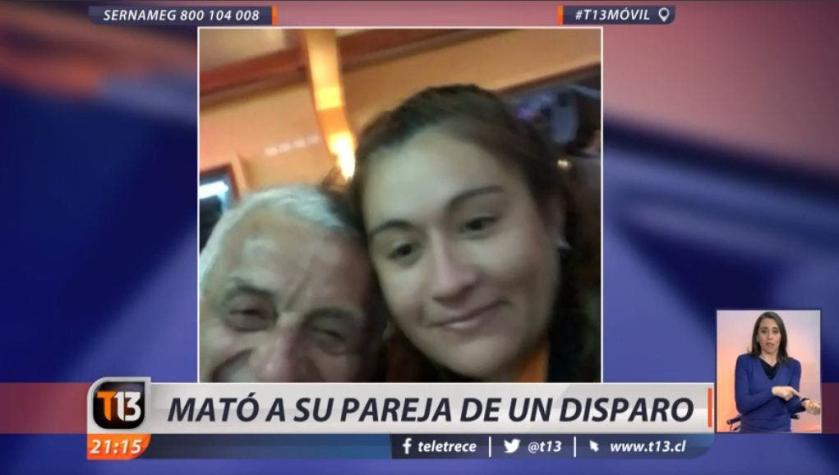 [VIDEO] Femicidio en Padre Hurtado: hombre de 71 años mató a su pareja de 30