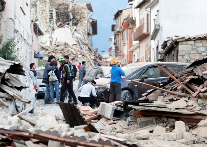 Hasta ahora no hay chilenos entre los muertos por terremoto en Italia