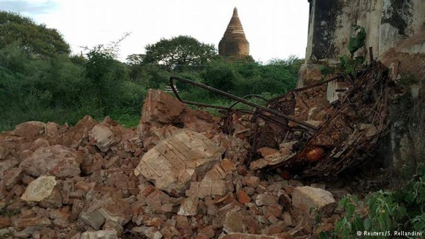 Terremoto en Myanmar deja cuatro muertos y diversos daños