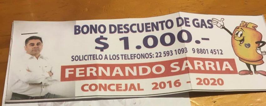 PPD rechaza regalos ofrecidos por candidato a concejal en Quilicura