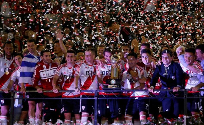 River Plate se corona bicampeón de la Recopa Sudamericana