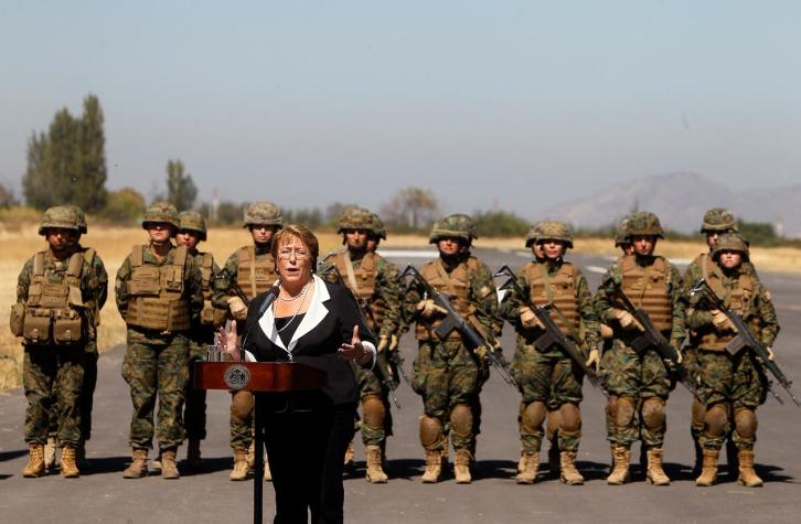 La propuesta de campaña de Bachelet para derogar la Ley Reservada del Cobre