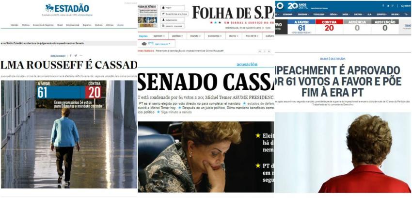 "El fin de la era PT": La reacción de los medios brasileños a la destitución de Rousseff