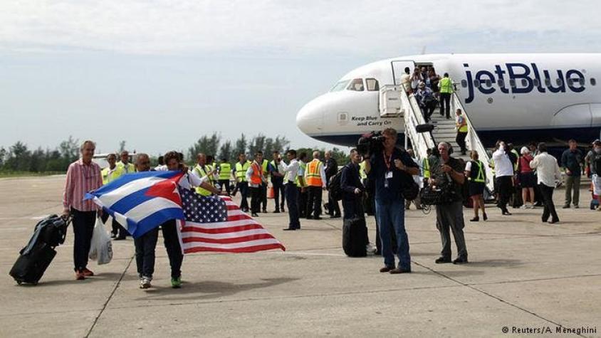 Estados Unidos y Cuba reanudan vuelos regulares