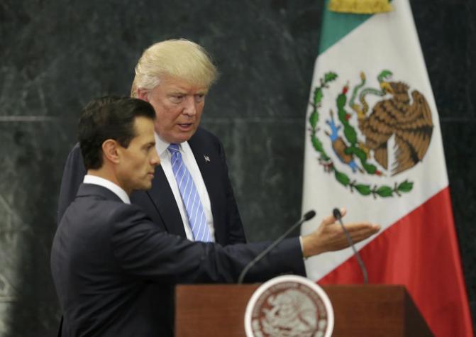 Peña Nieto enfatiza mensaje a Trump: México no pagará muro fronterizo de EEUU