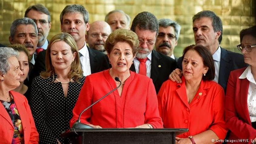Rousseff promete una enérgica oposición a un Gobierno al que acusa de golpista
