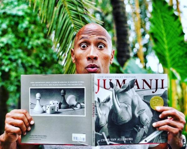 "¿Dónde han ido mis pectorales?": Así lucirá Dwayne Johnson en secuela de "Jumanji"