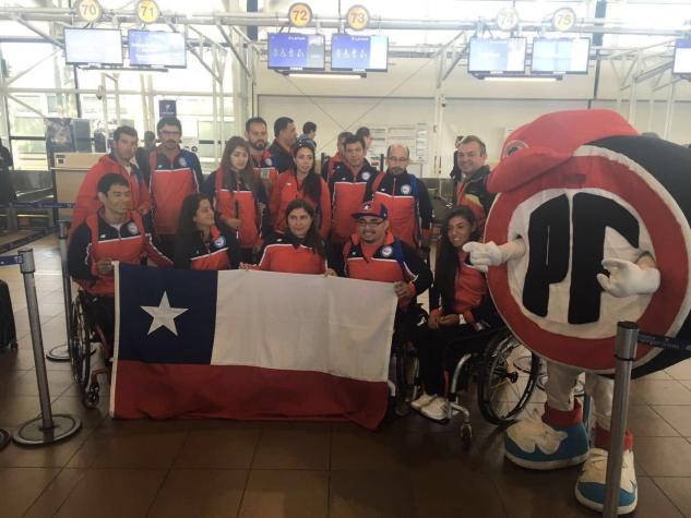 Juegos Paralímpicos: Primer grupo de atletas chilenos partió rumbo a Río