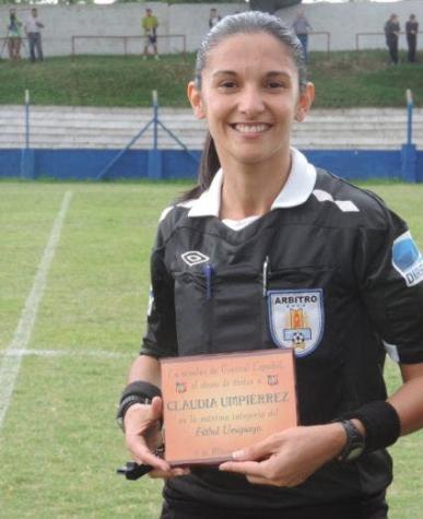 Por primera vez una mujer arbitrará un partido del Campeonato Uruguayo de fútbol