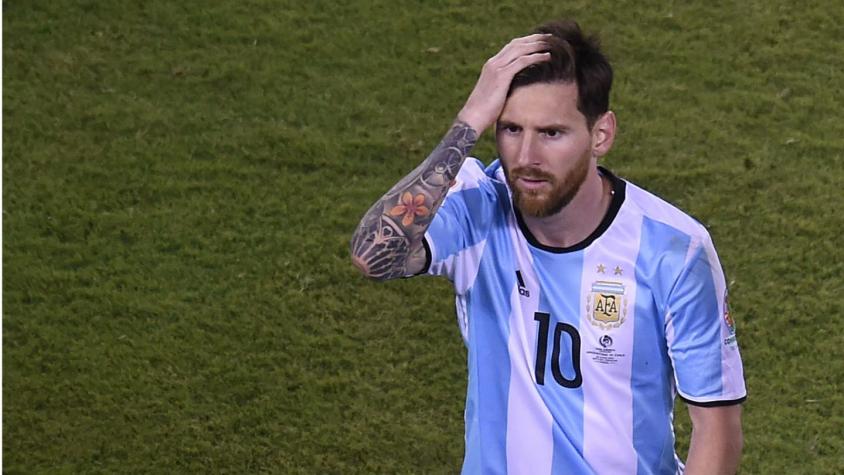 Messi recuerda final perdida ante Chile en la Copa Centenario: "En ese momento se me cayó todo"