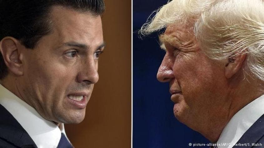 Trump acusa a Peña Nieto de romper pacto sobre reunión