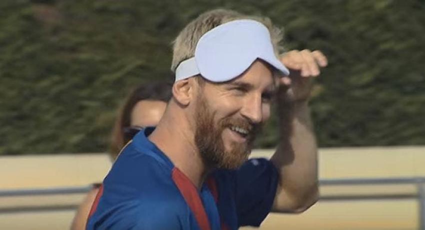 [VIDEO] Messi y estrellas del Barcelona jugaron ante selección española de ciegos