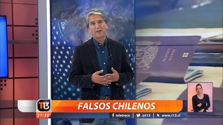 [VIDEO] "Falsos chilenos": Así operaba banda que vendía nacionalidades