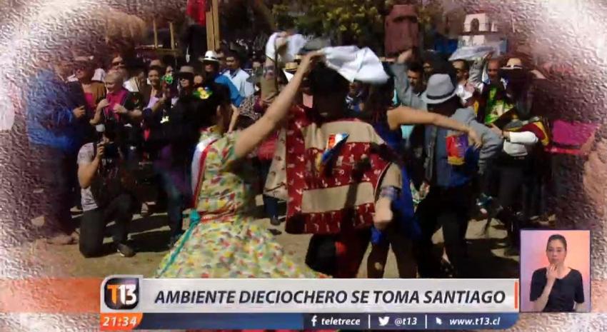 [VIDEO] Parque Padre Hurtado dio el puntapié inicial a la Semana de la Chilenidad