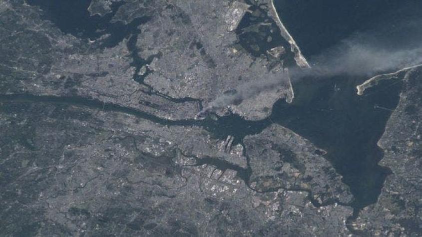 La historia detrás de la impresionante foto de la NASA tras el ataque a las Torres Gemelas