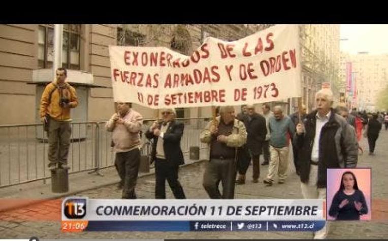 [VIDEO] Así fue conmemoración del Golpe de Estado en La Moneda