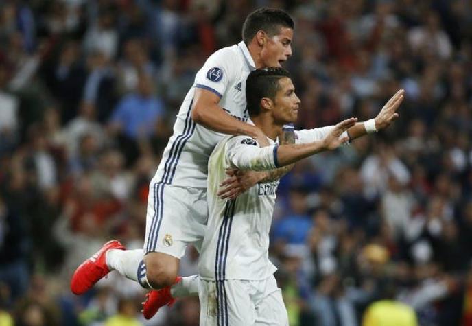 Real Madrid lo dio vuelta en cinco minutos y debuta con sufrido triunfo en Champions