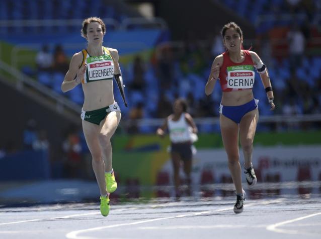 Atleta chilena rozó el bronce en los 400 metros de los Paralímpicos de Río 2016